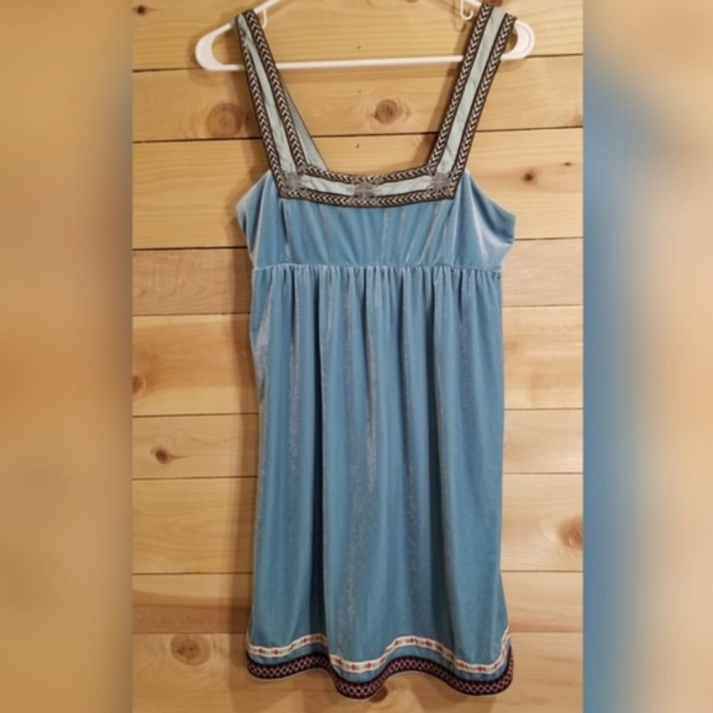 Free People Blue Dress Size Medium